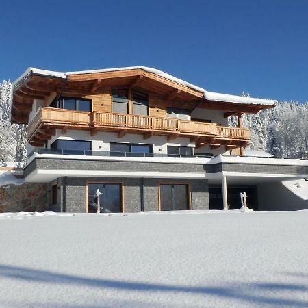 Ferienwohnung App. Mountain View Fieberbrunn Exterior foto