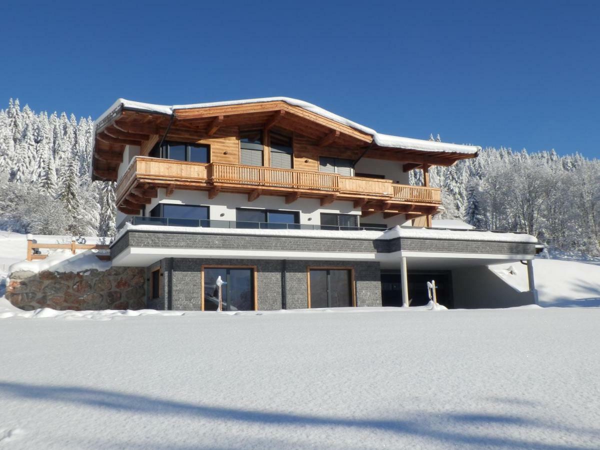Ferienwohnung App. Mountain View Fieberbrunn Exterior foto