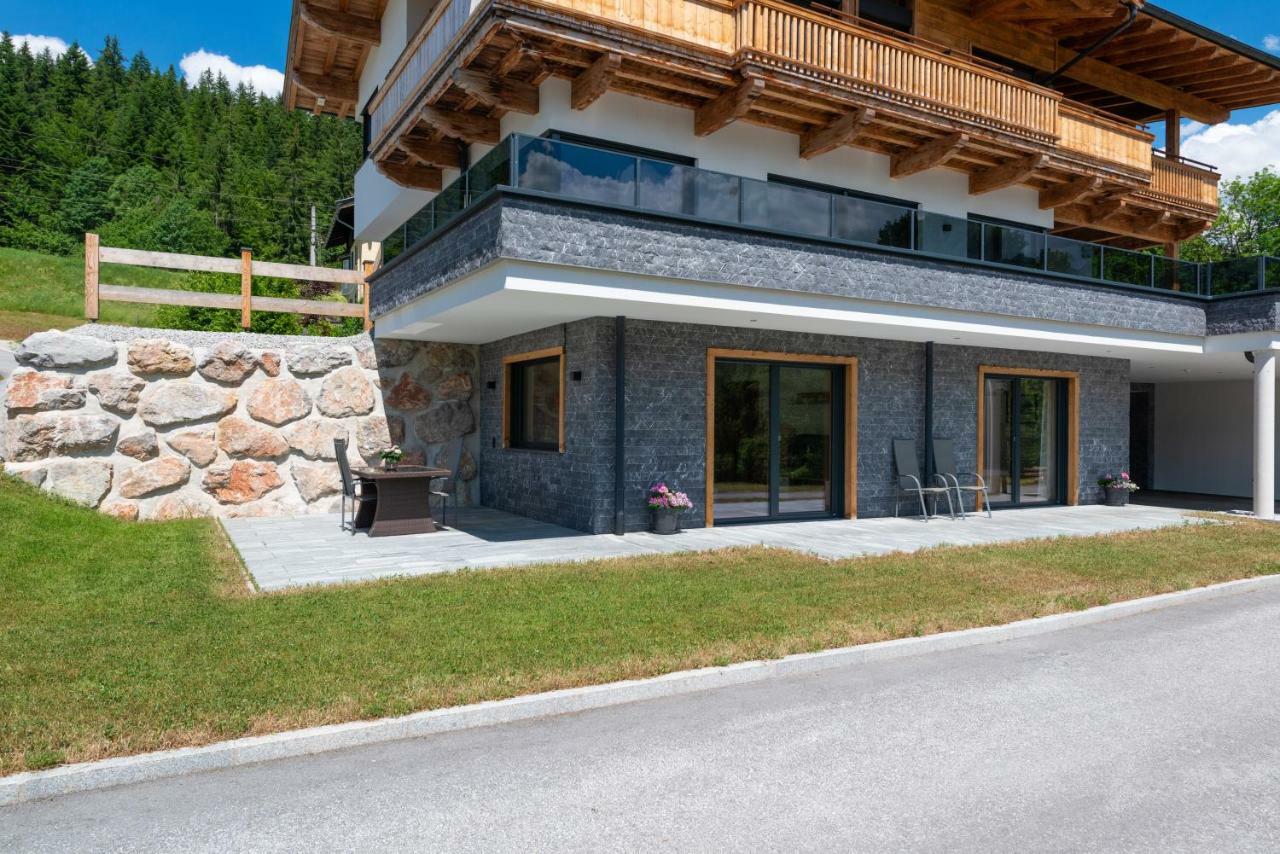 Ferienwohnung App. Mountain View Fieberbrunn Exterior foto